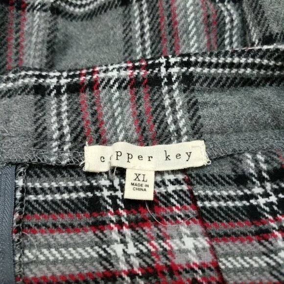 Copper Key - juniors, 100% cotton, plaid skirt, size xl - Picture 5 of 7